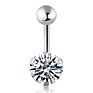 Sieyeay Stainless Piercings Button Belly Body Jewelry Navel Ring