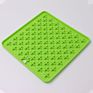 Silicone Dog Slow Food Mat Lick Mat Peanut Butter Lick Pad with Strong Suction to Wall
