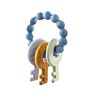 Silicone Teether Toys for Newborn Babies Key Teething Chew Toy Bracelets Infant Pacifier Teeth Training