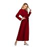 Sipo Women Muslim Abaya Maxi Dress Prayer Clothing Islamic Hijab Abaya in All Colors Maxi Dress