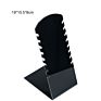 Small Black White Acrylic Necklace Pendant Board Holder Stand for Jewelry Display