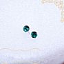 Small Popular Color Birthstone Fine Jewelry 925 Sterling Silver Bling Stud Zircon Cz Earrings