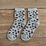 Spotted Leopard Print Women Socks Cotton Terry Tube Thickened Warm Socks Cotton Korean Japanese Style