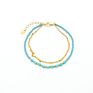 Spring Woman 925 Sterling Silver Natural Stone Bracelet Handmade Miyuki Gemstone Beads Bracelets