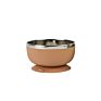 Stainless Steel Suction Baby Bowl with Lid Bpa Free Silicone Baby Feeding Bowl with Fork and Spoon for Toddler