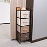 Star Creation 4 Drawer Foldable Storage Cabinet