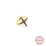 Star Ear Cuff Non Pierced Micro Pave Cz Zircon Small Sized Girl Clip Earring for Women 925 Sterling Silver Jewelry