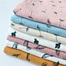 Star Printed Baby 100% Cotton Knitted Receiving Blanket Muslin Swaddle Wrap for Baby Kid Child Toddler