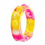 Stress Bracelet Fidget Wrist Strap Silicone Stress Relief Wristband Squeeze Fidget Bracelet Toy