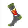 Style Cotton Tube Socks Creative Cotton Socks Men Socks