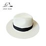 Style Customized Beach Floppy Fedora Paper Braid Straw Hat Panama Trilby Hat