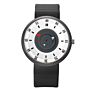 Style Famous Rubber Strap Retro Silicone Watch Ring Dial Black White Pink Blue Unisex Wristwatches Other Watch