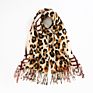 Style Women Long Soft Warm Print Leopard Print Scarf Wraps Tassel Shawl Long Stole