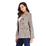 Stylish Ladies Office Wear Lone Sleeve Plaid Jacket Blazer Women