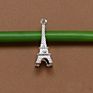 Suntown Diy Alloy Silver Pendant Mini Eiffel Tower Charms Paris Charms Bling Jewelry Women Accessories Accesorios