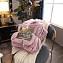 Super Soft Throw Blankets Thick Print Sherpa Throw Fleece Blanket Flannel