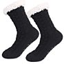 Thermal Warm Fuzzy Slipper Socks Floor Anti-Slip Fleece Lined Sherpa Indoor Socks