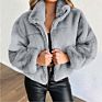 Thick Faux Fur Teddy Coat Women Warm Soft Lambswool Fur Jacket Plush Overcoat Casual Outerwear Women's Jackets Coat