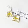 Transparent Resin Goldfish Charms Small Fish in Water Bag Jewelry Pendant Fish Bag Earrings Pendant Handmade Diy