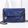 Trend Ladies Mobile Phone Bag Casual Shoulder Mini Crossbody Bag Chain Pu Leather Handbag