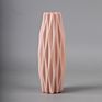 Unbreakable Flower Display Vase Simulation Glaze Plastic Vases for Wedding Office Home Hotel Office Decoration