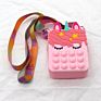 Unicorn Silicagel Coin Purse Lovely Poppings Its Bag Fidget Toys for Kids Gift