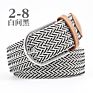 Unisex Multiple Option Stretch Belt Braided Elastic Stretch Fabric Belt Casual Weave Canvas Woven Belt