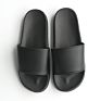Unisex Slipper Indoor Outdoor Sliders Sandal, Light Orange Blank Color Sandals Pvc Slides