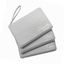 Vegan Pu Leather Cosmetic Bag with Single Handle Strap