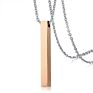 blank bar necklace