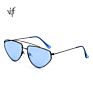 Viff Classic Sunglasses Hm18264 Ladies Metal Frame Women Sunglasses