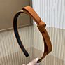 Vintage Women Hair Accessories Knotted Headbands Thin Bowknot Hair Band for Girls