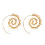 Vriua Abstract Hollow Out Face Dangle Earrings for Women Statement Long Drop Earrings Jewelry Earrings Boucles D'oreille