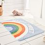 Waterproof Cartoon Flocking Home Bathroom Absorbent Sheepskin Mat Bathroom Non-Slip Mat Bedroom Door Mat Toilet Door Carpet