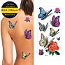 Waterproof Tattoo Sticker Non-Toxic 3D Tattoo Stickers Temporary 3D Tattoo