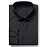 White Men's Shirts 100%Cotton Long Sleeve Formal Mens Casual Dress Shirt