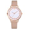 Wj-8312 Stylish Woman Multicolor Watches Circle Dial Creative Leather Band Popular Ladies Wrist Watches