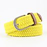 Women Elastic Weaving Belts Handmade Leather Belt Fedex