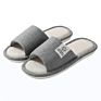 Women Men Bedroom Slippers Colorful Home Furnishing Flax Slippers