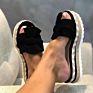 Women Sandals Platform Shoes Women Ladies Bow Slipper Indoor Outdoor Flip-Flops Beach Shoes Female Slippers