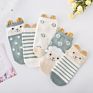 Womens Novelty Cute Funny Ankle Socks Stereo Ear Cartoon Animal No Show Low Cut Socks