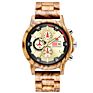Wood Watch Men Sport Wooden Quartz Watches Casual Chronograph Date Men's Gift Wristwatches Relogio Masculino