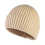 Wool+Acrylic Cable Knit Beanie Hat Hats Beanie with Logo