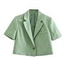 Xz429 Spring Women's Breasted Suit Solid Color Casual Wear Blazer Traje 6