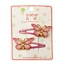 Yane Resin Gradients Butterfly Hair Clip Set for Girls