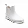 Yellow Customized Excellent Reflective Cloth Rain Women Ankle Rubber Rain Ankle Boots