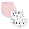 Yiwu Tongtu 2-Layers with Double Sides Reusable Boys and Girls Muslin Baby Burp Cloths