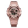 Youngs Pu Strap Ladies Sport Plastic Digital Lcd Display Watch
