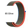 Qiman Nylon Iwatch Band Replacement Strap Nylon Loop Watch Band for Apple Watch Fabric Nylon Strap for Iwatch 7/6/5