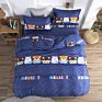 Luxury Printed Pillow Case Bed Sheet and Quilting Comforter Sets Quilt Bedding 4 Piece